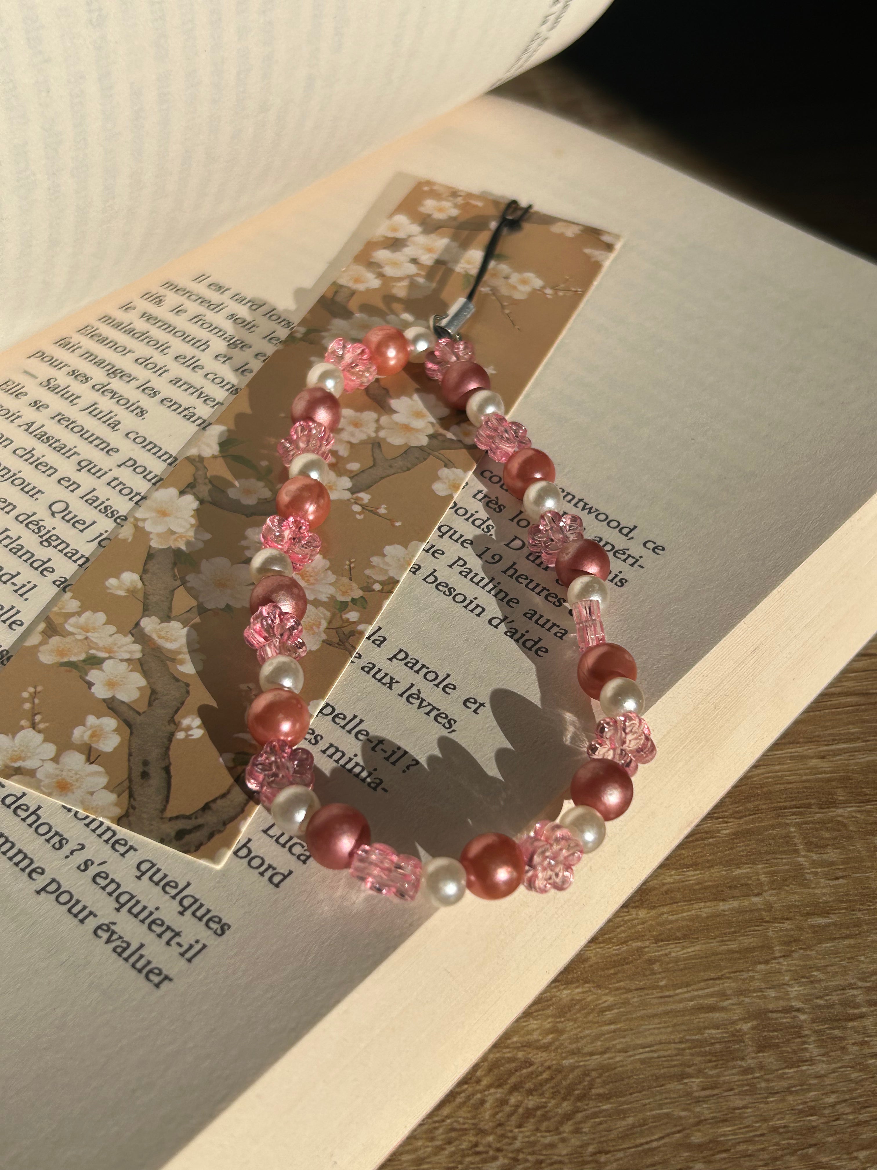 Marque pages en perles