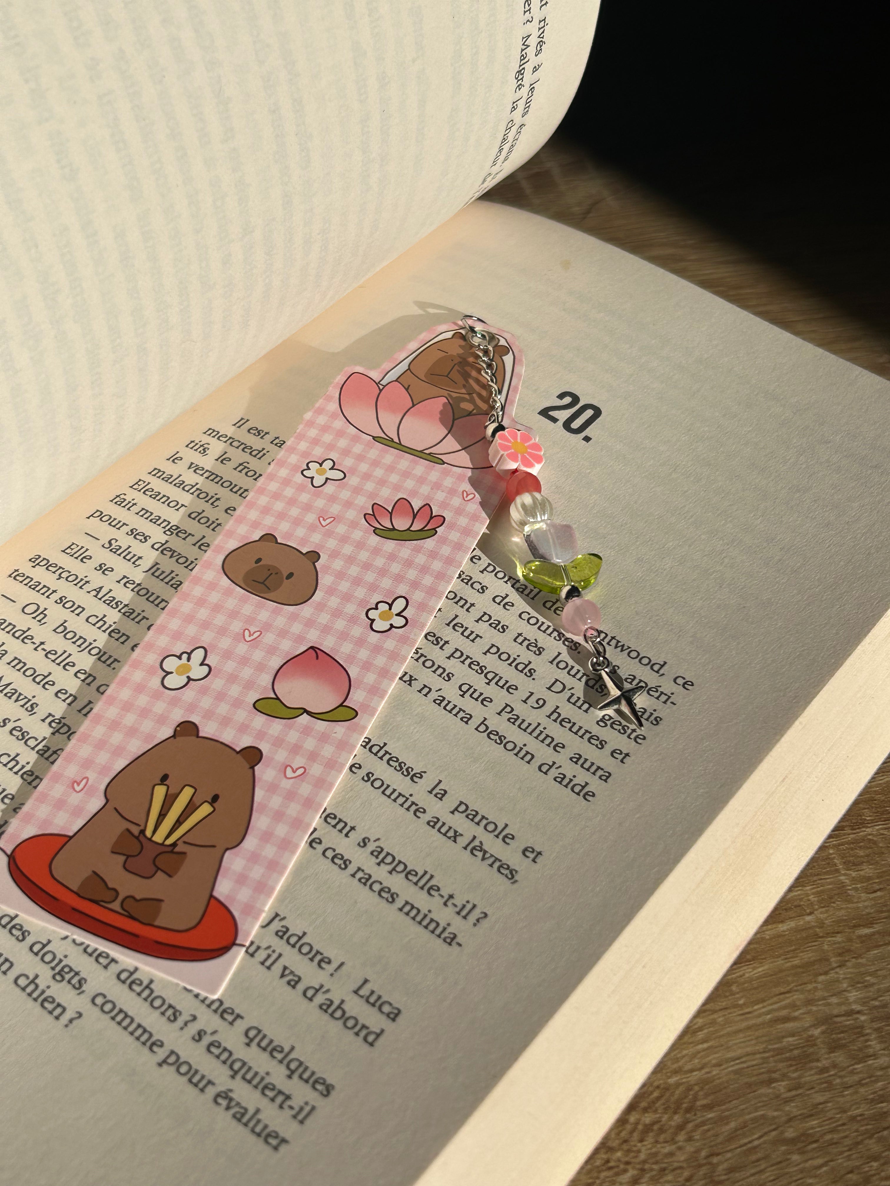 Marque pages en perles