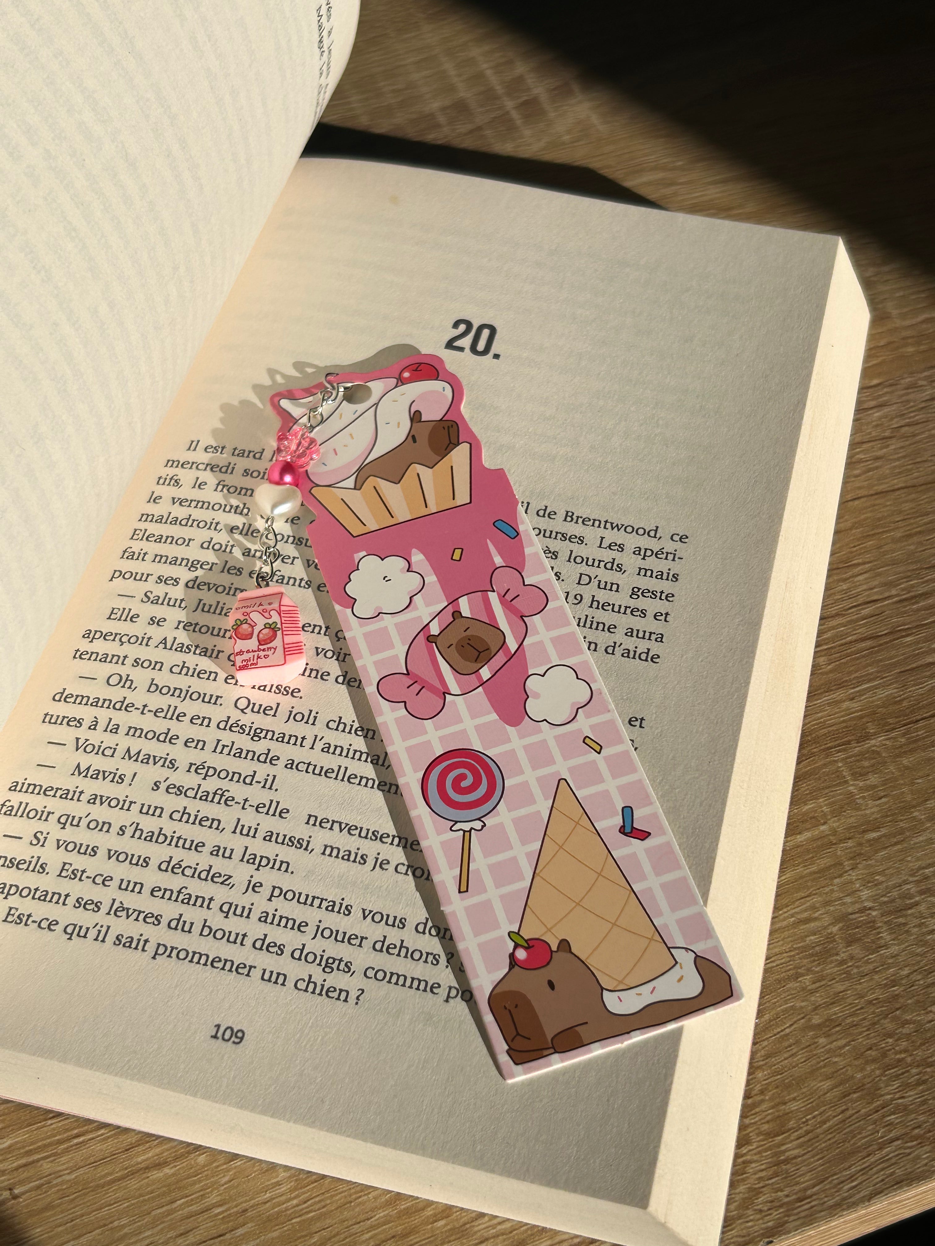 Marque pages en perles