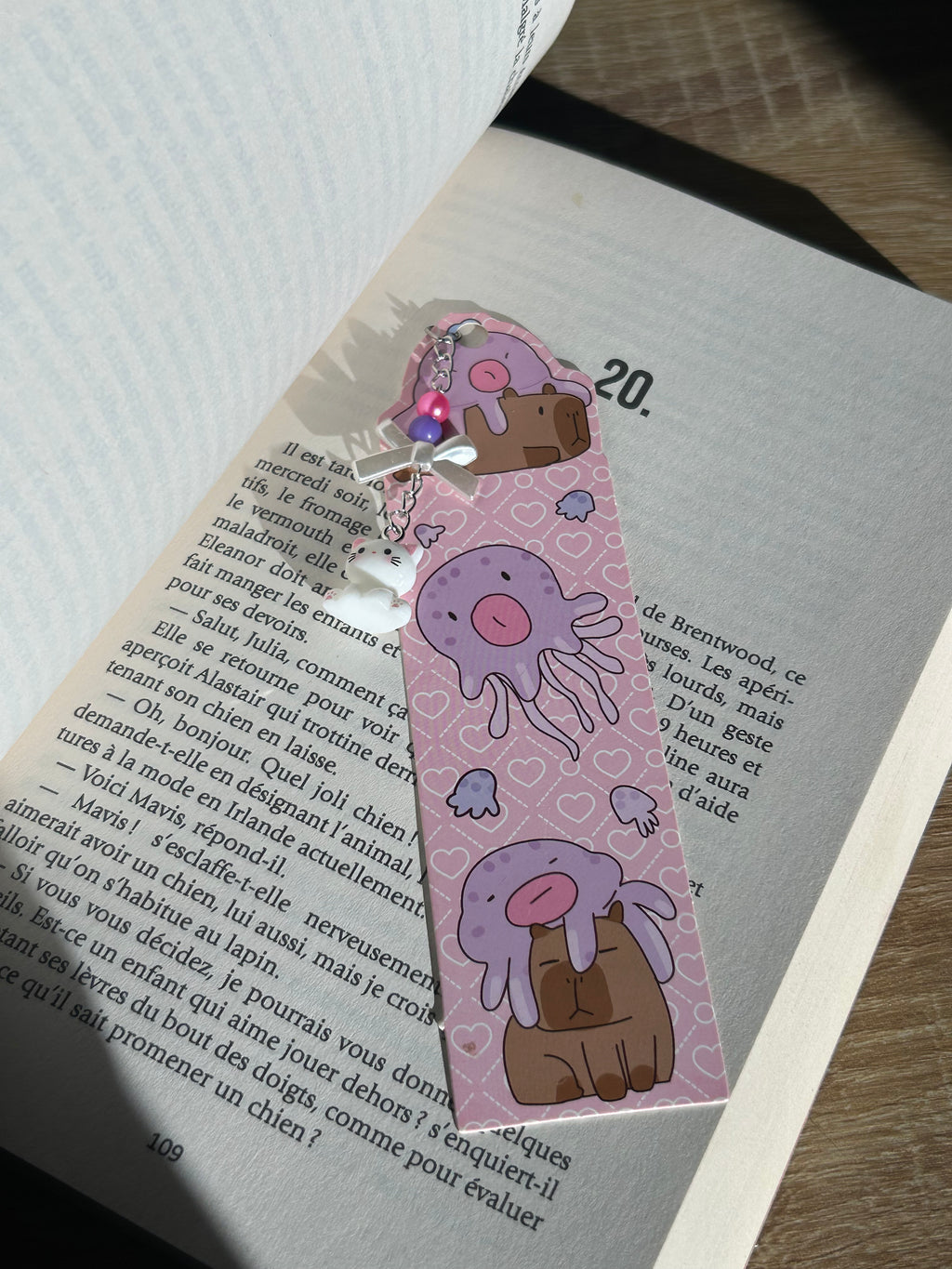 Marque pages en perles