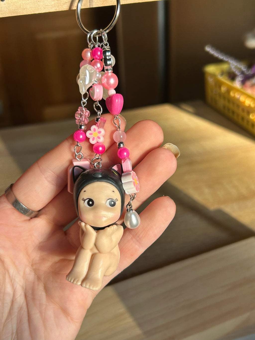 Bébé ange porte-clés